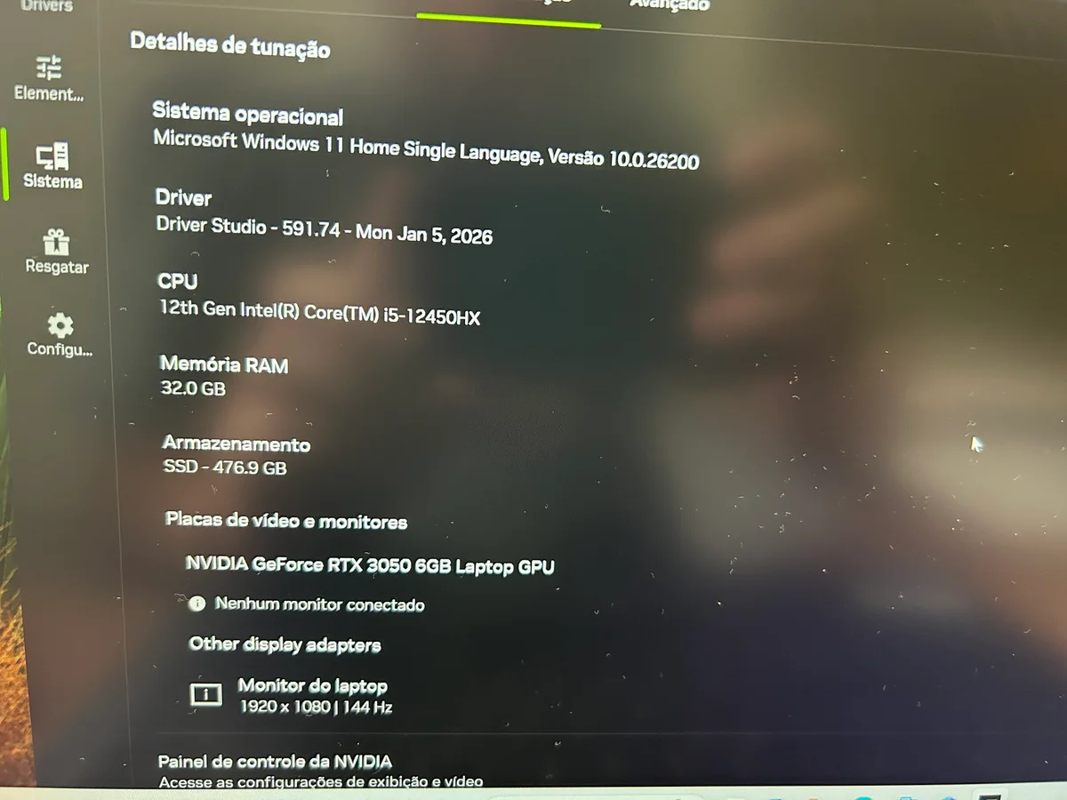 LENOVO LOQ 15IAX9E GAMER - Imagem 6